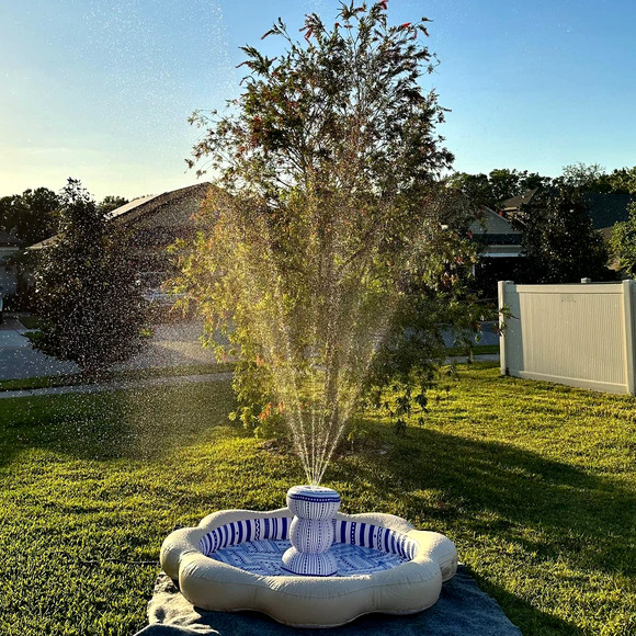 MINNIDIP INFLATABLE FOUNTAIN SPRINKLER POOL LIMITED EDITION RESORT COLLECTION - Picture 4 of 13